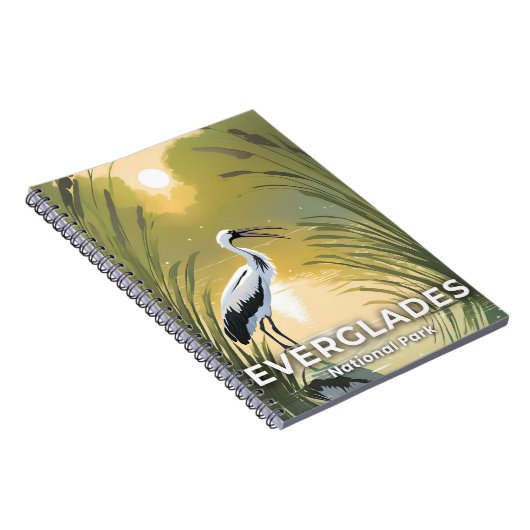 エバーグレーズ国立公園 | 水彩ストーク ノートブック (右側)