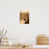 エバーグレーズ素晴らしブルーヘロンのポスター ポスター (キッチン)