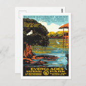 エバーグレーズ ポストカード (正面/裏面)