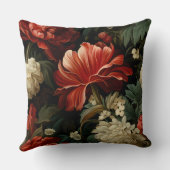 エバーグローノエル花模様植物学 クッション (裏面)