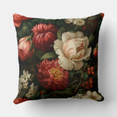 エバーグローノエル花模様植物学 クッション (裏面)