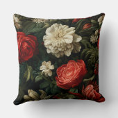 エバーグローノエル花模様植物学 クッション (裏面)