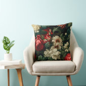 エバーグローノエル花模様植物学 クッション (椅子)