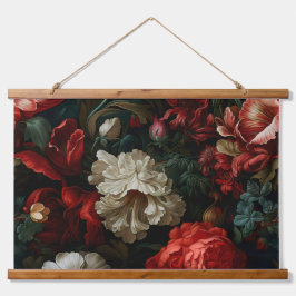 エバーグローノエル花模様植物学 吊り下げ型タペストリー