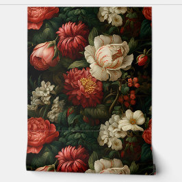 エバーグローノエル花模様植物学 壁紙