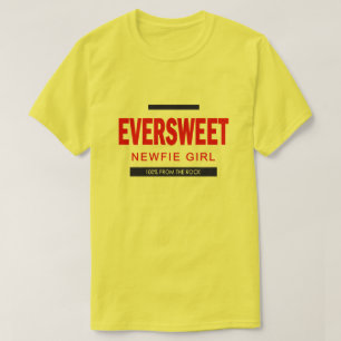 エバースウィートニューフィーの少女 Tシャツ