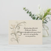 エバータンティング – 忌引ありがとうございます サンキューカード (スタンド正面)