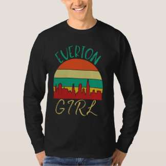 エバートンガールラブエバートンサミナリー Tシャツ