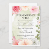 エバーモア エバーハター ウェディング デジタル インビテーション (正面/裏面)