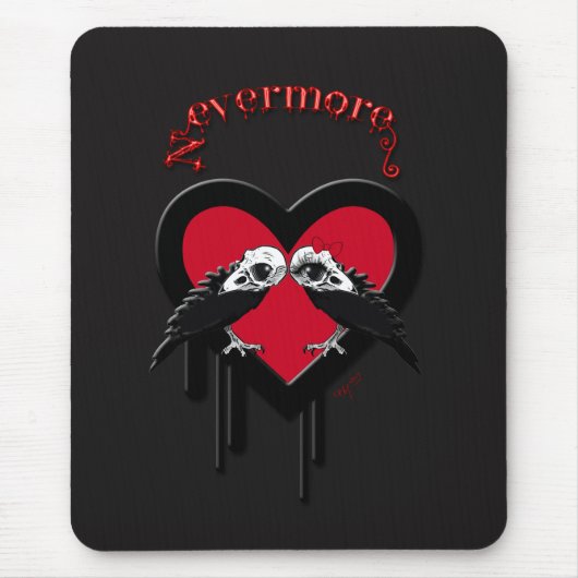 エバーモア（赤） マウスパッド (正面)