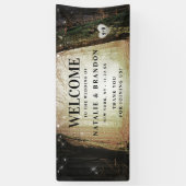 エバーモア |魅惑の森の琥珀結婚の歓迎 横断幕 (縦)