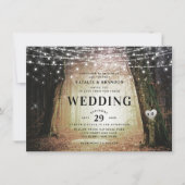 エバーモア | Enchanted Fairy Forest |アンバー結婚ズ 招待状 (正面)