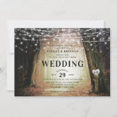 エバーモア | Enchanted Fairy Forest |アンバー結婚ズ 招待状 (正面)