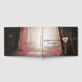 エバーモア | Enchanted Fairy Forest |ピンク結婚ズ ゲストブック (全面)