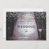 エバーモア | Enchanted Fairy Forest |マウベ結婚ス 招待状 (正面)