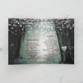 エバーモア | Enchanted Fairy Forest 結婚の式典 プログラム (内部)