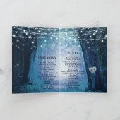 エバーモア | Enchanted Fairy Forest 結婚の式典 プログラム (内部)