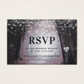 エバーモア | Enchanted Forest RSVPカードの挿入 (正面)