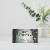 エバーモア | Enchanted Forest Shower Gift Registry エンクロージャーカード (スタンド正面)