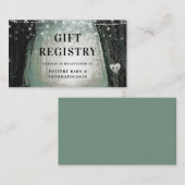 エバーモア | Enchanted Forest Shower Gift Registry エンクロージャーカード (正面/裏面)