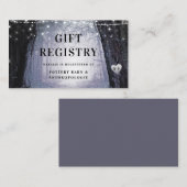 エバーモア | Enchanted Forest Shower Gift Registry エンクロージャーカード (正面/裏面)