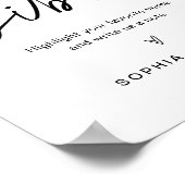 エバーリー聖書ゲストブック ウェディングサイン ポスター (角)