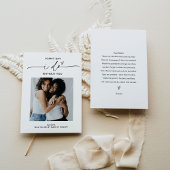 エバーリー　ミニマリスト フォト メイド オブ オナー プロポーズ 招待状