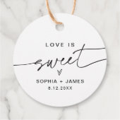 エバーリー ラブ イズ スウィート フェイバータグ (裏面)