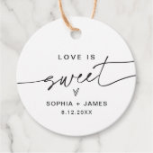 エバーリー ラブ イズ スウィート フェイバータグ (正面)