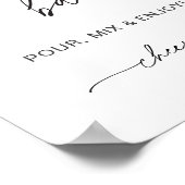 エバーリー レモネードバー 赤ちゃん / 結婚前のお披露目 サイン (角)