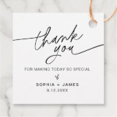 エバーリー 感謝の気持ちを伝えるスクエアタグ フェイバータグ (裏面)