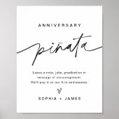 エバーリー 結婚記念日 ピニャータ サイン (正面)