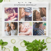 エバー調理師エバーフォトコラージュキッチンタオル キッチンタオル (折り畳み)