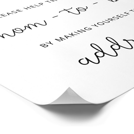 エバ救済ーグ忙しン母が封筒にアドレス ポスター (角)