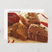 エバ最高のピスタチオパンプキンパンレシピ ポストカード (正面/裏面)