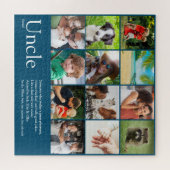 エバ最高のルアンクルフォトコラージュおもしろいブモダンルー ジグソーパズル (横)