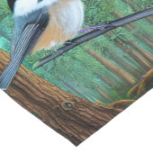 エバ素朴ーグリーンパイン《鳥》アメリカゴガラ ショートテーブルランナー (コーナー)