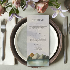 エバ素朴ーグリーン山結婚湖 メニュー