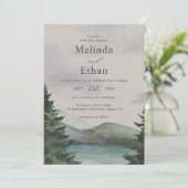 エバ素朴ーグリーン山結婚湖 招待状 (スタンド正面)