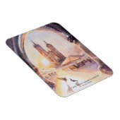 エバ絵を描ククラクフオールドタウン マグネット (右側)