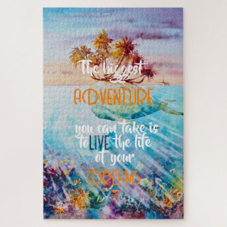 エバ絵を描トロピカルアイランドクジラ ジグソーパズル