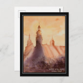 エバ色彩の鮮やかウワウ王室のル城 ポストカード (正面/裏面)