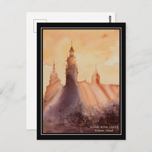 エバ色彩の鮮やかウワウ王室のル城 ポストカード (正面/裏面)