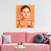 エバ キャンバスプリント (インサイチュ (リビング))