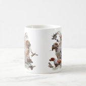 エパグヌールブレトンブリタニースパニエル犬 コーヒーマグカップ (中央)