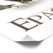 エパグヌールブレトンブリタニースパニエル犬 ポスター (コーナー)