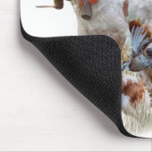 エパグヌールブレトンブリタニースパニエル犬 マウスパッド (コーナー)