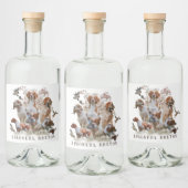 エパグヌールブレトンブリタニースパニエル犬 リキュールボトルラベル (ボトル)