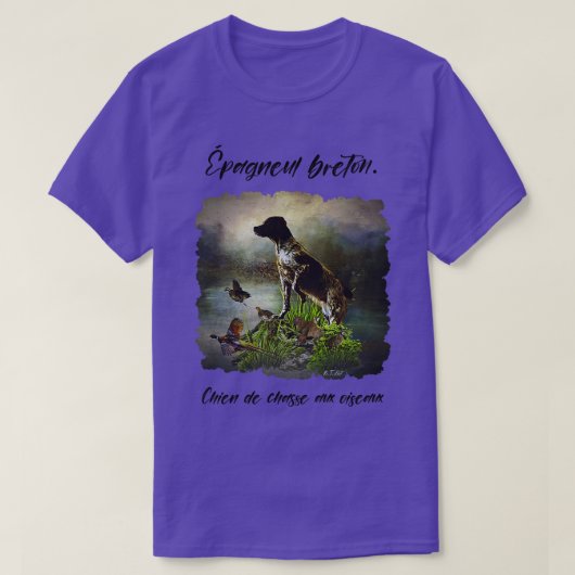 エパニュルブレトン Tシャツ (デザイン正面)