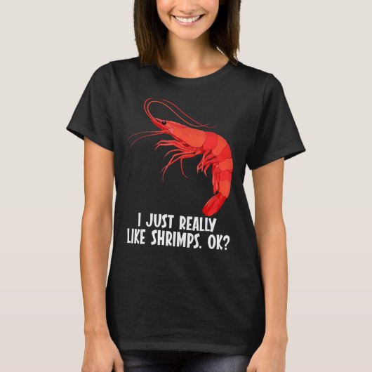 エビが好き Tシャツ (正面)